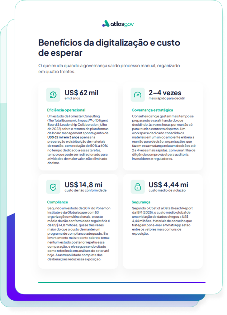 Conteúdo do guia: argumentos, perguntas difíceis e roteiro para o conselho